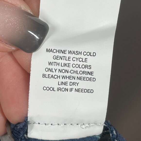 NEW Bass Dress Womens Small blue floral wrap classic preppy outdoor - Picture 8 of 11